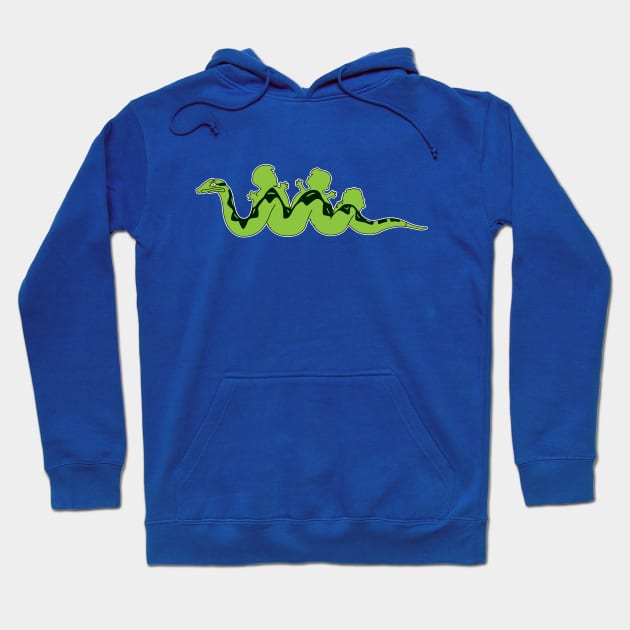 Lumpy the School Snake Hoodie by deancoledesign